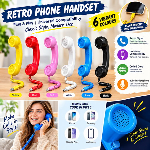 Telefono cellulare retrò per