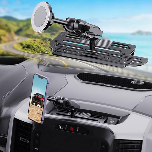 Stainless steel phone mount - phone,
