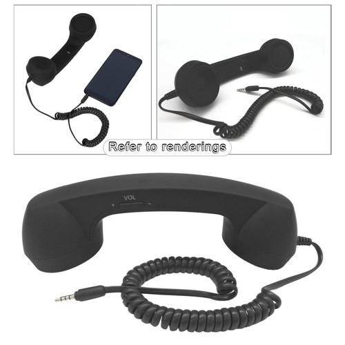 Cornetta del telefono retrò - del,